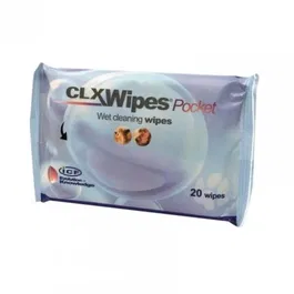 Nextmune CLX Wipes Pocket 20 Unidades para Limpieza Diaria de Piel y Pliegues, con Clorhexidina, Antibacterianas