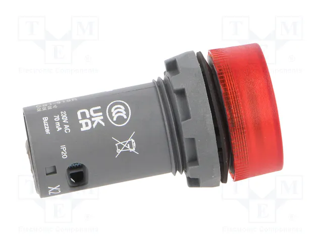 ABB Señalizador Luminoso y Sonoro CB1 Rojo 230VAC ABB Señalizador Luminoso y Sonoro CB1 Rojo 230VAC