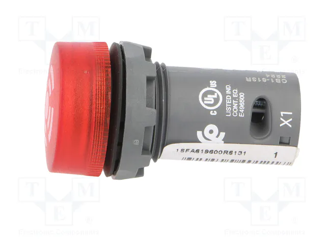 ABB Señalizador Luminoso y Sonoro CB1 Rojo 230VAC ABB Señalizador Luminoso y Sonoro CB1 Rojo 230VAC