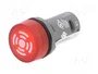ABB Señalizador Luminoso y Sonoro CB1 Rojo 230VAC
