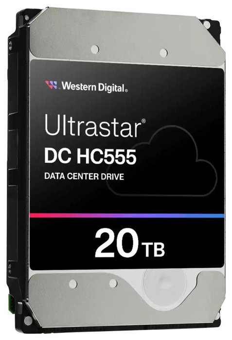 Western Digital Ultrastar DC HC555 20 TB 7200RPM SAS3 Western Digital Ultrastar DC HC555 20 TB 7200RPM SAS3