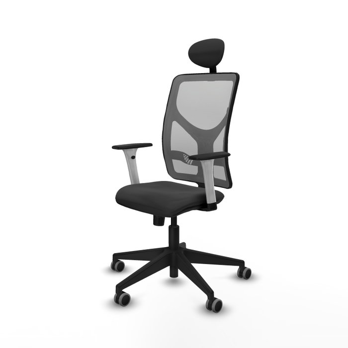 PIQUERAS Y CRESPO Silla de oficina Motilla Gris con Mecanismo Sincro PIQUERAS Y CRESPO Silla de oficina Motilla Gris con Mecanismo Sincro