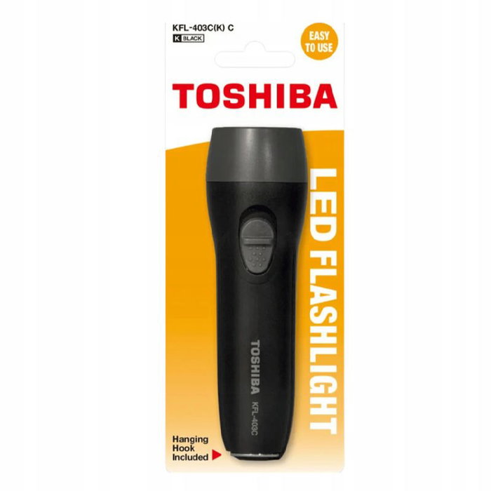 TOSHIBA Linterna LED Negro