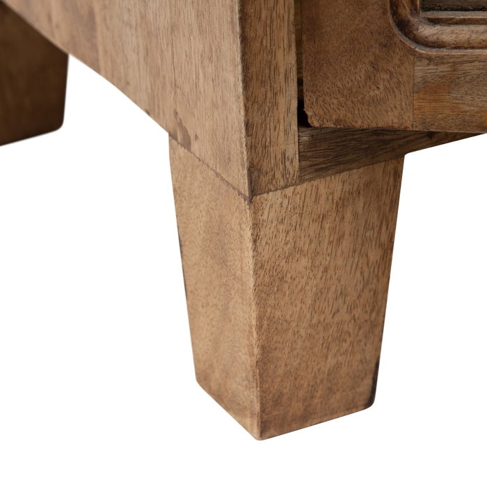 Aparador Natural Madera de Mango Salón 160 X 35 X 71 cm