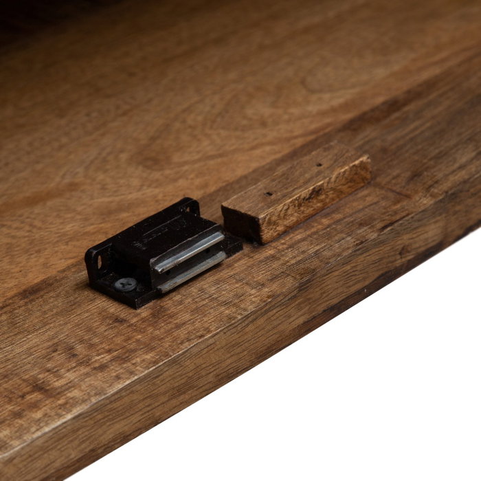Aparador Natural Madera de Mango Salón 160 X 35 X 71 cm