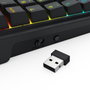 Redragon Cove K733 Teclado numérico mecánico inalámbrico RGB layout polaco
