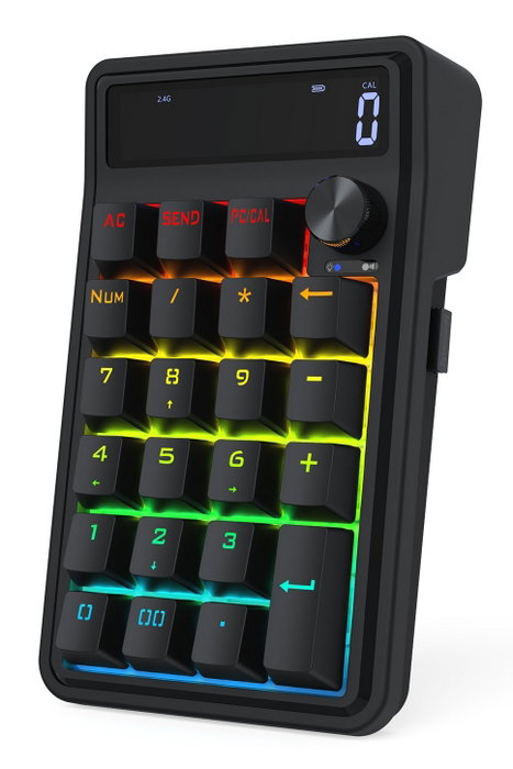 Redragon Cove K733 Teclado numérico mecánico inalámbrico RGB layout polaco