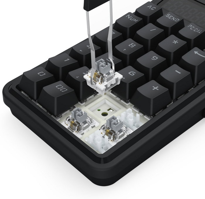 Redragon Cove K733 Teclado numérico mecánico inalámbrico RGB layout polaco