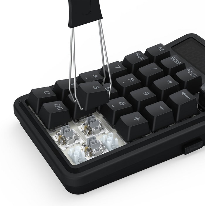 Redragon Cove K733 Teclado numérico mecánico inalámbrico RGB layout polaco