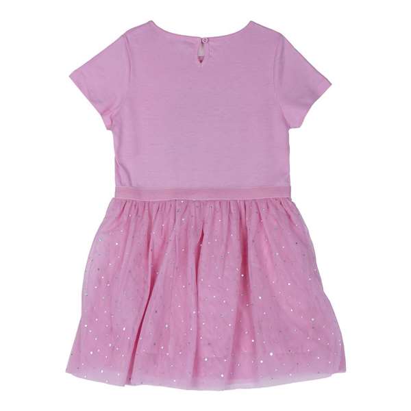 Cerdá Vestido Single Jersey Fantasía Minnie para Niña, Talla 4 Años (36 Meses), Color Rosa - Disfraz y Ropa Infantil