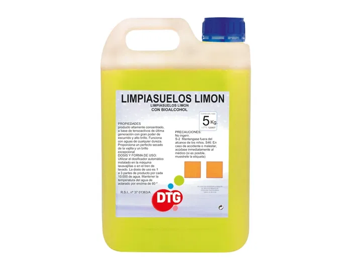 Mapelor Limpiasuelos Aroma Limón Garrafa de 5 Litros