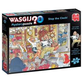 Jumbo Wasgij Mystery 2: Stop the Clock Puzzle Rompecabezas 1000 Piezas (81933)
