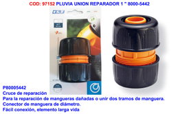 PLUVIA/GF UNION REPARADOR DE MANGUERA 1 pulgada 5442/100-90-097