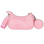 Karactermania Barbie Fancy 2.0 Travel Bolso de Hombro Rosa PVC 8x21x5,5 cm
