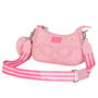 Karactermania Barbie Fancy 2.0 Travel Bolso de Hombro Rosa PVC 8x21x5,5 cm