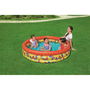 Bestway Piscina Hinchable Infantil 3 Aros Mariposas 168x38 cm +2 Años Jardin 51202