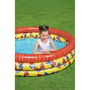 Bestway Piscina Hinchable Infantil 3 Aros Mariposas 168x38 cm +2 Años Jardin 51202