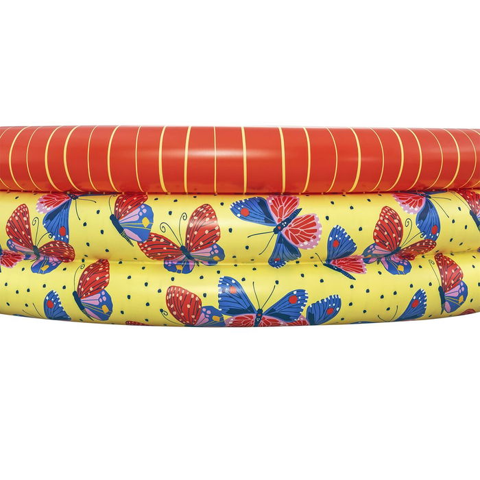 Bestway Piscina Hinchable Infantil 3 Aros Mariposas 168x38 cm +2 Años Jardin 51202 Bestway Piscina Hinchable Infantil 3 Aros Mariposas 168x38 cm +2 Años Jardin 51202
