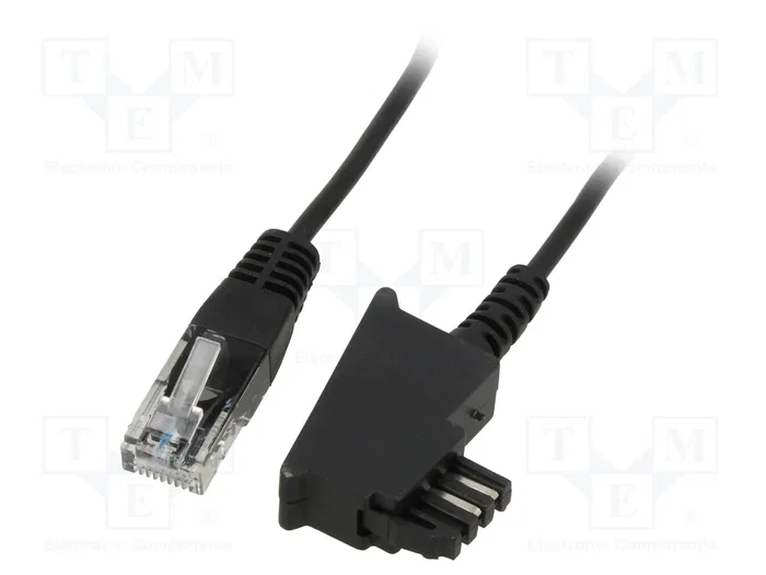 GOOBAY Cable telefónico RJ45 a TAE F de 0,5m GOOBAY Cable telefónico RJ45 a TAE F de 0,5m