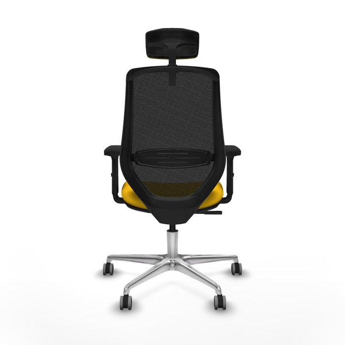 PIQUERAS Y CRESPO Silla de oficina Mardos con Mecanismo Sincro, Amarillo y Negro PIQUERAS Y CRESPO Silla de oficina Mardos con Mecanismo Sincro, Amarillo y Negro