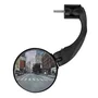 T'nB UMMIRROR2 Espejo Retrovisor para Bicicleta - Negro, ABS, Diámetro 7cm, Montaje Rápido en Manillar (compatible Ø2.5cm)