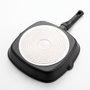 San Ignacio Sartén asador grill Expert de aluminio forjado, 28 x 28 x 4,2 cm