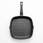 San Ignacio Sartén asador grill Expert de aluminio forjado, 28 x 28 x 4,2 cm