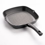 San Ignacio Sartén asador grill Expert de aluminio forjado, 28 x 28 x 4,2 cm