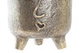 DKD Home Decor Jarrón Magnesia Cara Dorado 33x23x25,5 cm