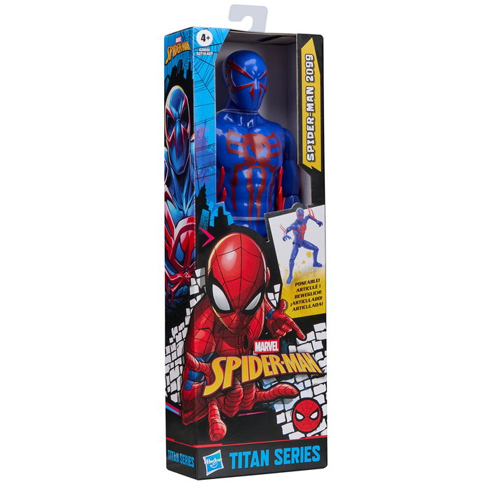 Hasbro Figura Titan Series Spider-Man 2099 G2859, Figura de Acción Marvel de 30 cm, Inspirada en los Cómics