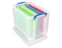 Archivo 2000 Organizador de archivo de 19 litros transparente