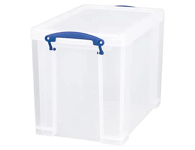 Archivo 2000 Organizador de archivo de 19 litros transparente