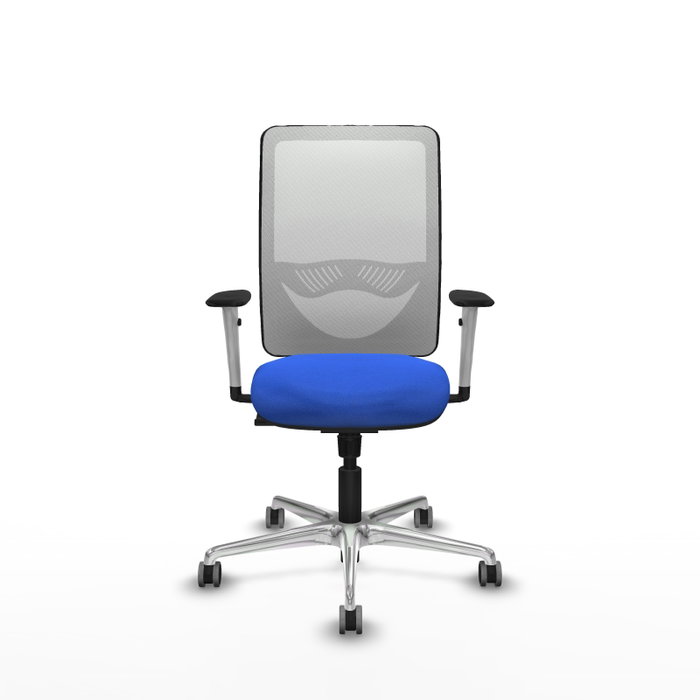 PIQUERAS Y CRESPO Silla de oficina Zulema con mecanismo Sincro, Azul y Blanco PIQUERAS Y CRESPO Silla de oficina Zulema con mecanismo Sincro, Azul y Blanco