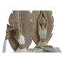 DKD Home Decor Figura Resina Yoga Chica Surtido de 2 Unidades