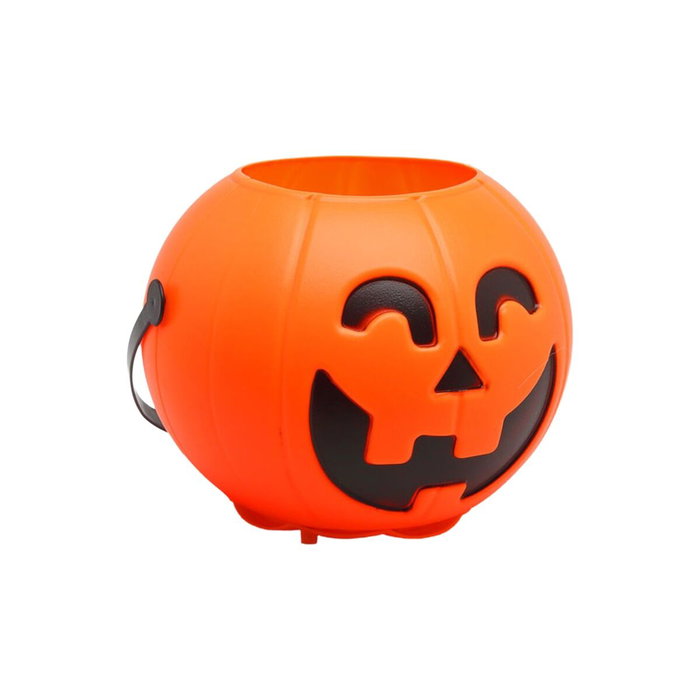 Atosa Calabaza Luminosa Naranja de Halloween con Sonrisa