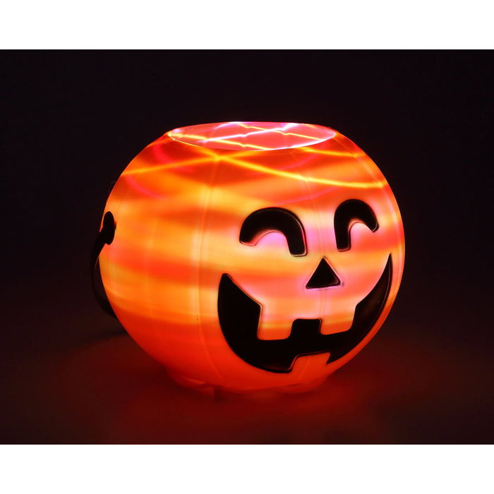 Atosa Calabaza Luminosa Naranja de Halloween con Sonrisa