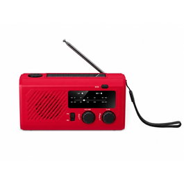 Reflexion TRA2755 Radio de Emergencia SOS FM/AM Rojo