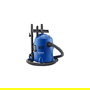 Nilfisk Buddy II 12 Aspiradora de Tambor 1200W, Seca y Húmeda, 12 Litros de Capacidad, Color Negro/Azul, Incluye Cepillo para Suelos Duros