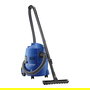 Nilfisk Buddy II 12 Aspiradora de Tambor 1200W, Seca y Húmeda, 12 Litros de Capacidad, Color Negro/Azul, Incluye Cepillo para Suelos Duros