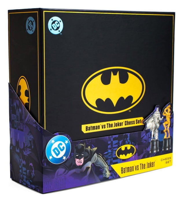 Noble Collection DC Comics Juego de Ajedrez Batman vs. The Joker 47 cm