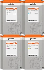 Prindo Classic XL Multipack Negro, Cian, Magenta y Amarillo