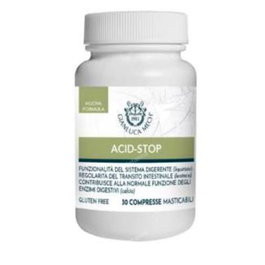 GIANLUCA MECH Acid Stop 30 Comp. Comprimidos Masticables con Manzanilla, Regaliz y Magnesio para Acidez Estomacal