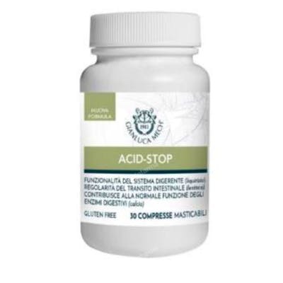 GIANLUCA MECH Acid Stop 30 Comp. Comprimidos Masticables con Manzanilla, Regaliz y Magnesio para Acidez Estomacal GIANLUCA MECH Acid Stop 30 Comp. Comprimidos Masticables con Manzanilla, Regaliz y Magnesio para Acidez Estomacal