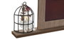 DKD Home Decor Marco Multifoto Shabby Natural Granate 42 x 5 x 24 cm (2 Unidades)