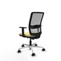 PIQUERAS Y CRESPO Silla de oficina Haches con mecanismo Sincro/Traslack, Crema y Gris