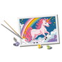 Ravensburger Pintar por Números Serie D Classic Unicornio Rosa Neón 23977