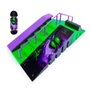 Spin Master Tech Deck Nyjah X-Connect Playset 6068104 - Construye tu mini skatepark con rampas y fingerboard Disorder Skateboards