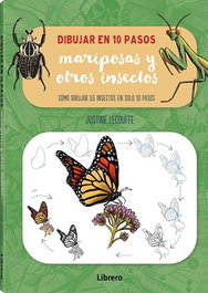 LIBRERO Dibujar mariposas y otros insectos en 10 pasos