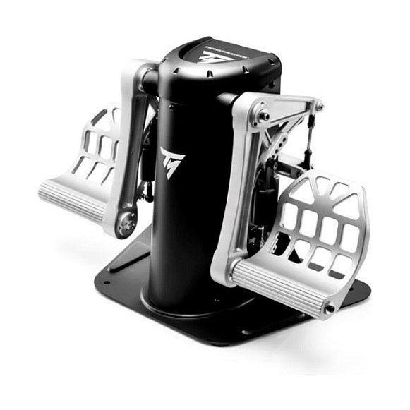Thrustmaster TPR Pendular Rudder Negro y Plata