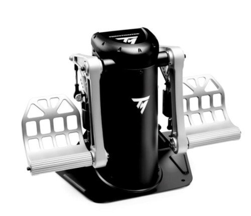 Thrustmaster TPR Rudder 2960809 Simulador de Vuelo Analógico PC Negro Plata USB